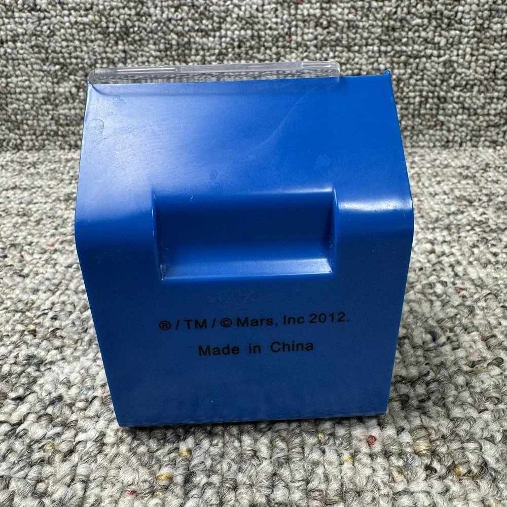 M&M'S Candy Holder 2012 Mars Inc Blue No Scooper Gift